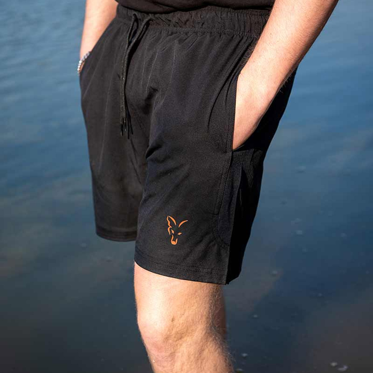 Fox Collection Black Light Weight Swim Short