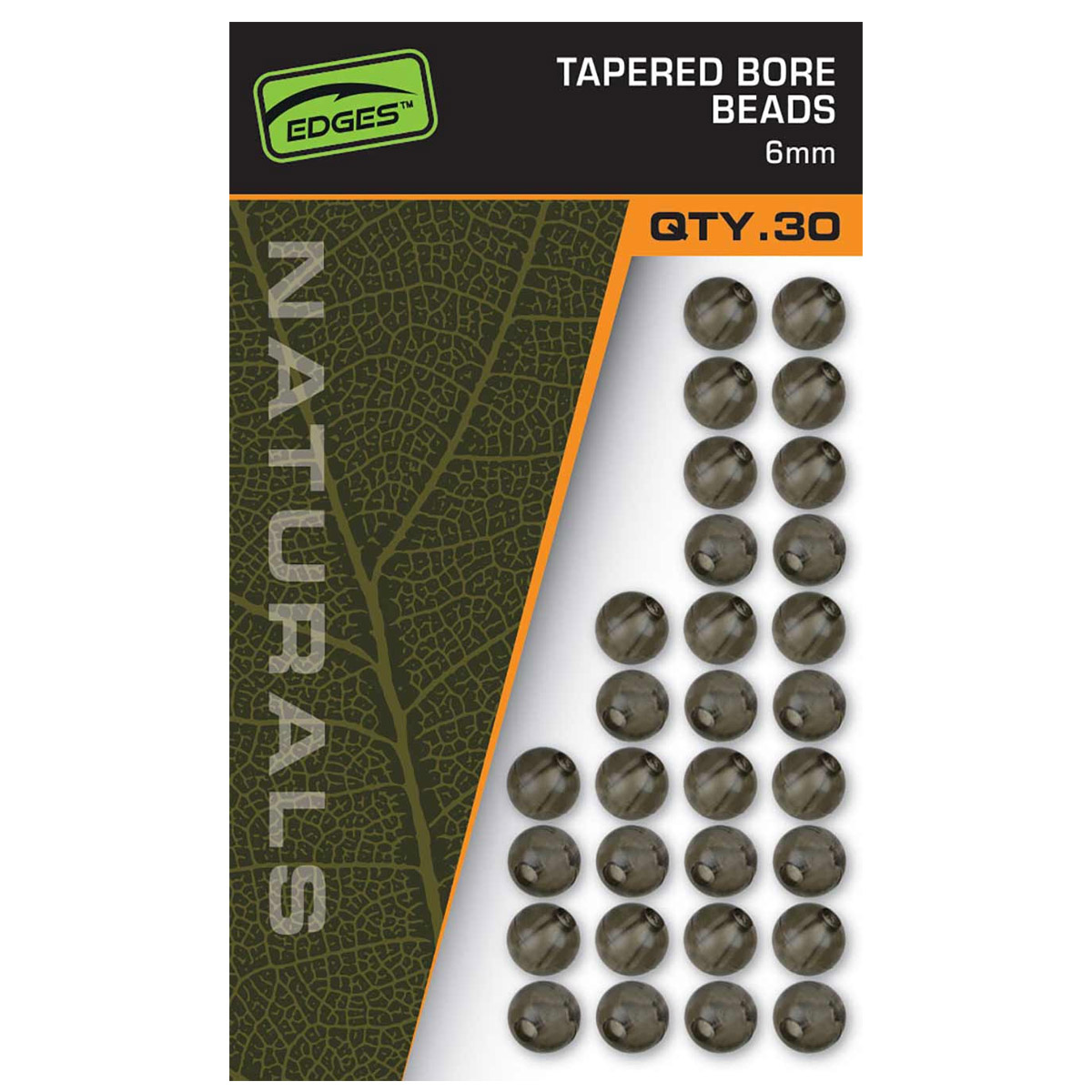 Fox Edges™ Naturals Tapered Bore Beads 6 MM
