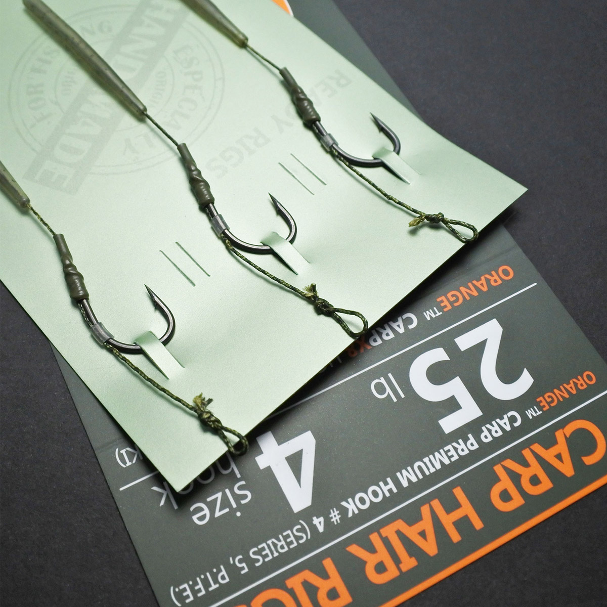 Orange Carp Hair Rigs Serie 3