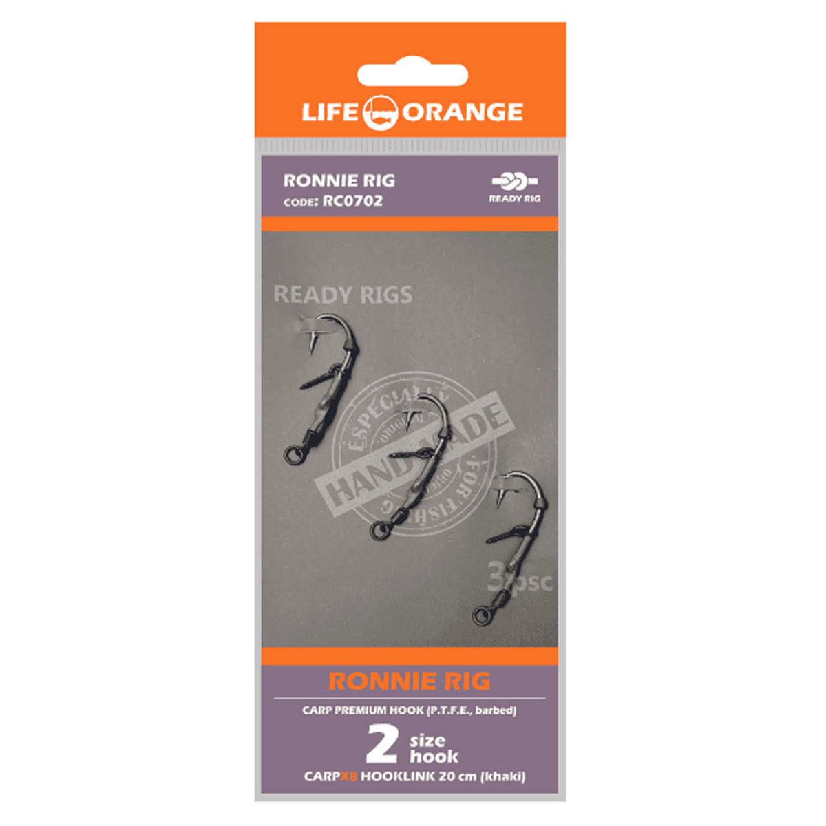 Life Orange Carp Rigs Ronnie Rig