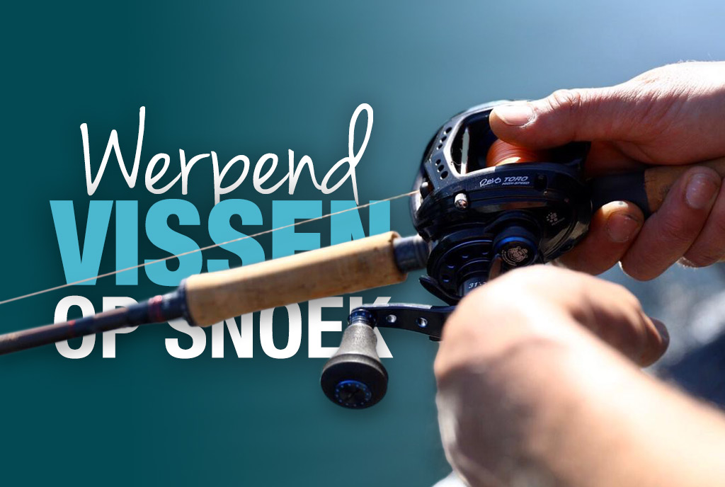 Werpend vissen op snoek