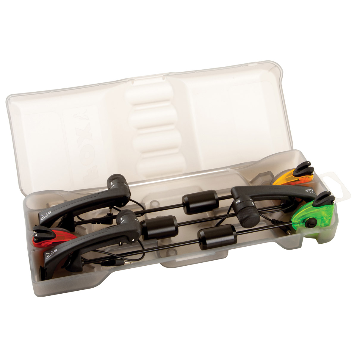 Fox MK2 Illuminated Swinger 3 Rod Presentation Set 