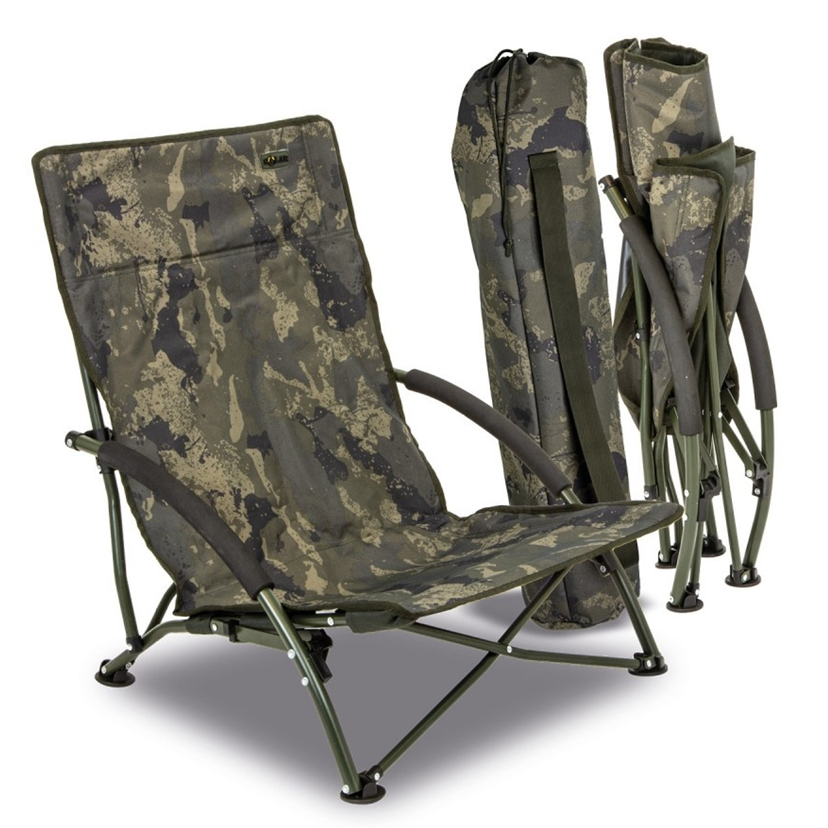 Solar UnderCover Camo Foldable Easy Chair Low