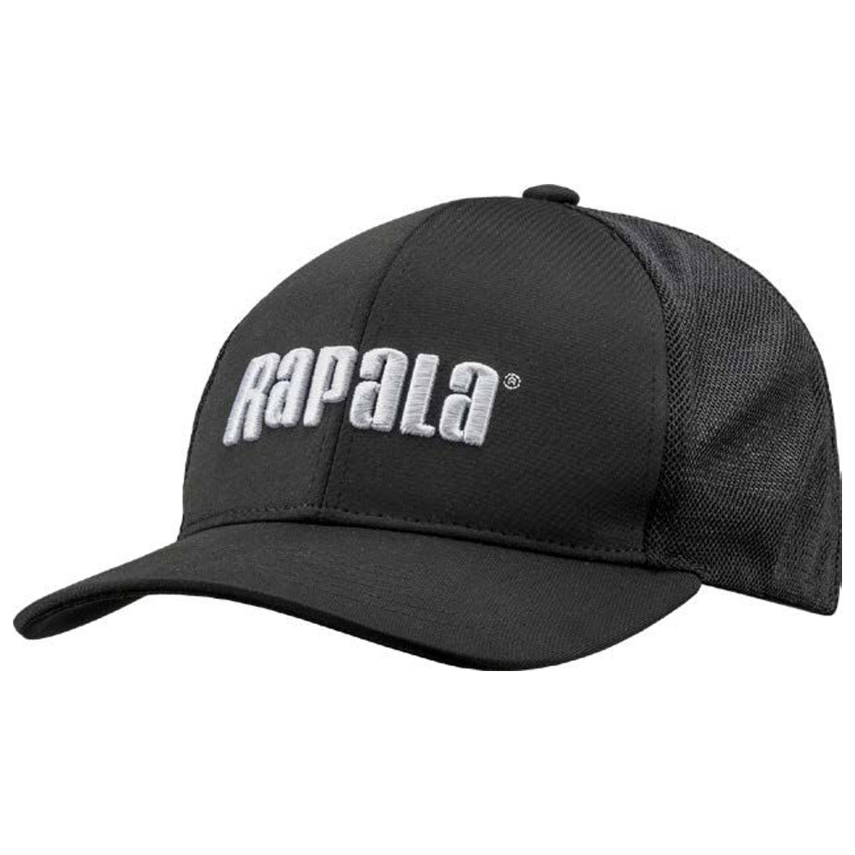 Rapala Black Mesh Snapback Cap