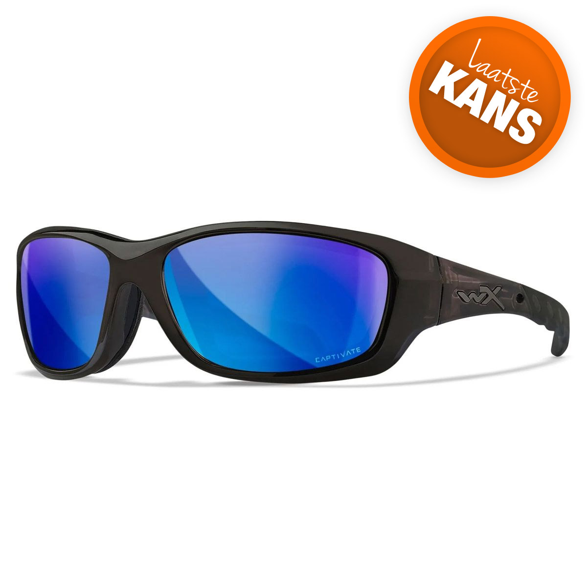 Wiley X Gravity Captivate Blue Mirror