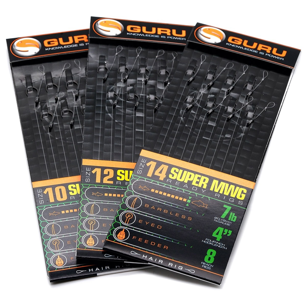 Guru SMWG Standard Hair Rig 4"