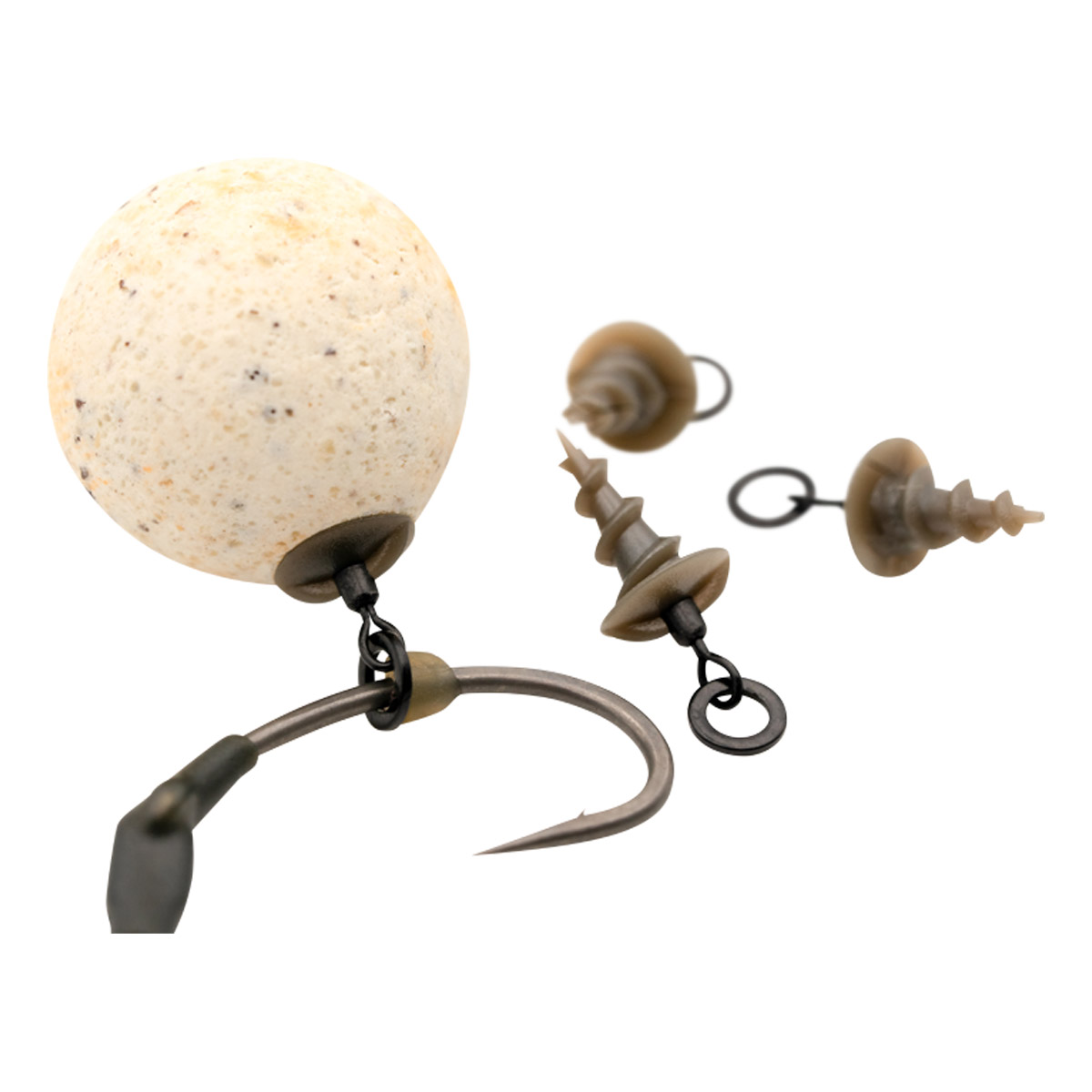 Korda Micro Ring Swivel Bait Screw Large