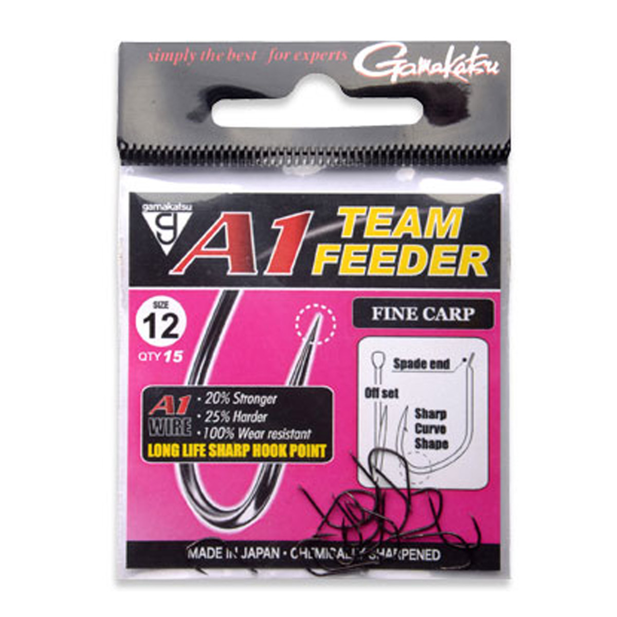 Gamakatsu Haken A1 Team Feeder Fine Carp 