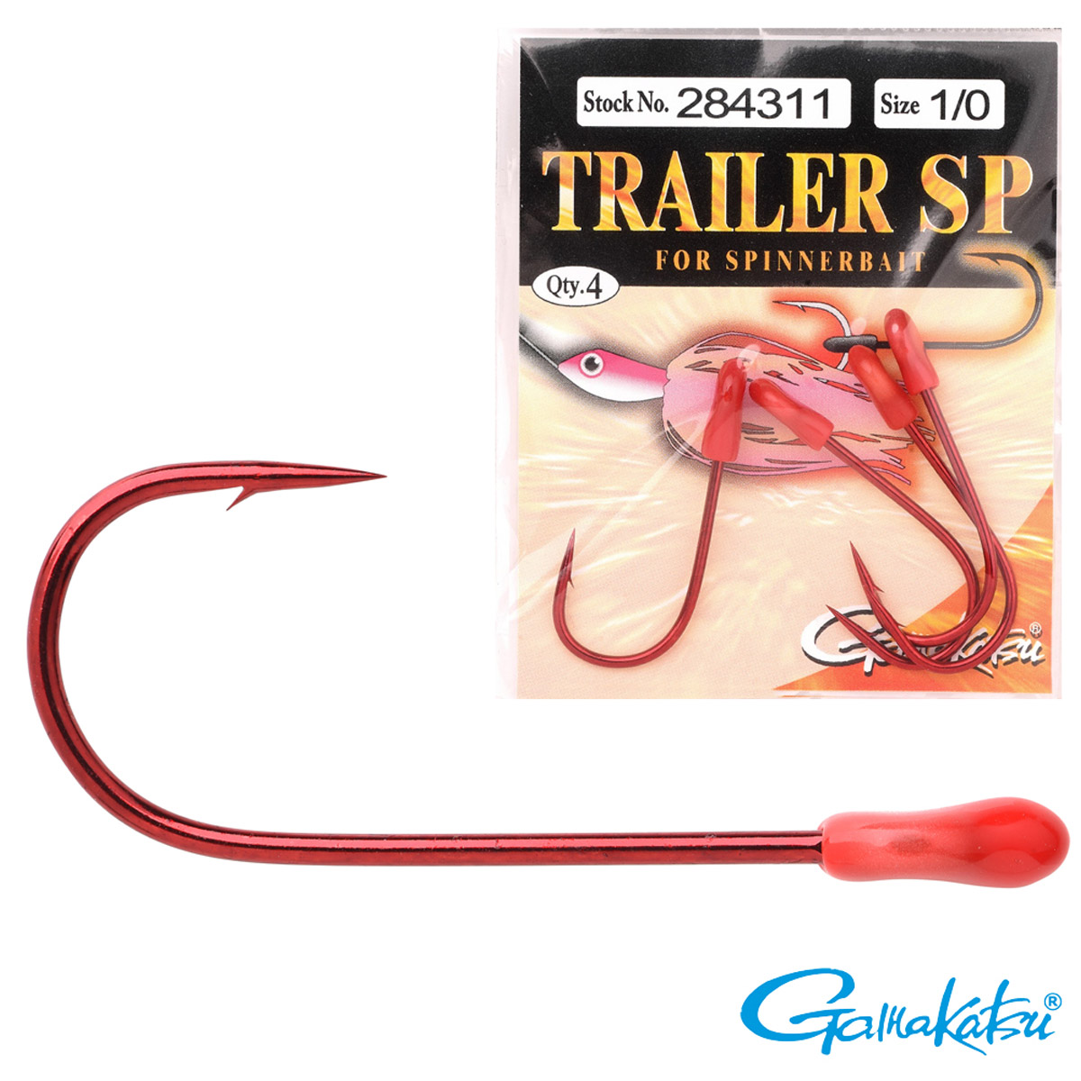 Gamakatsu SP Red Trailer hook 