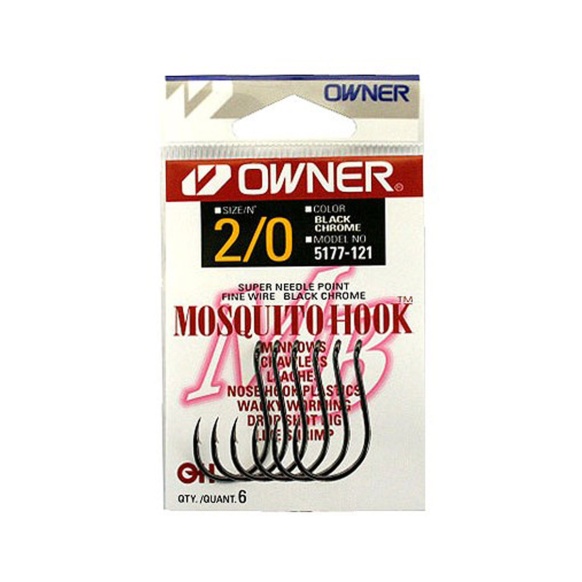 Owner Mosquito Dropshot Haak