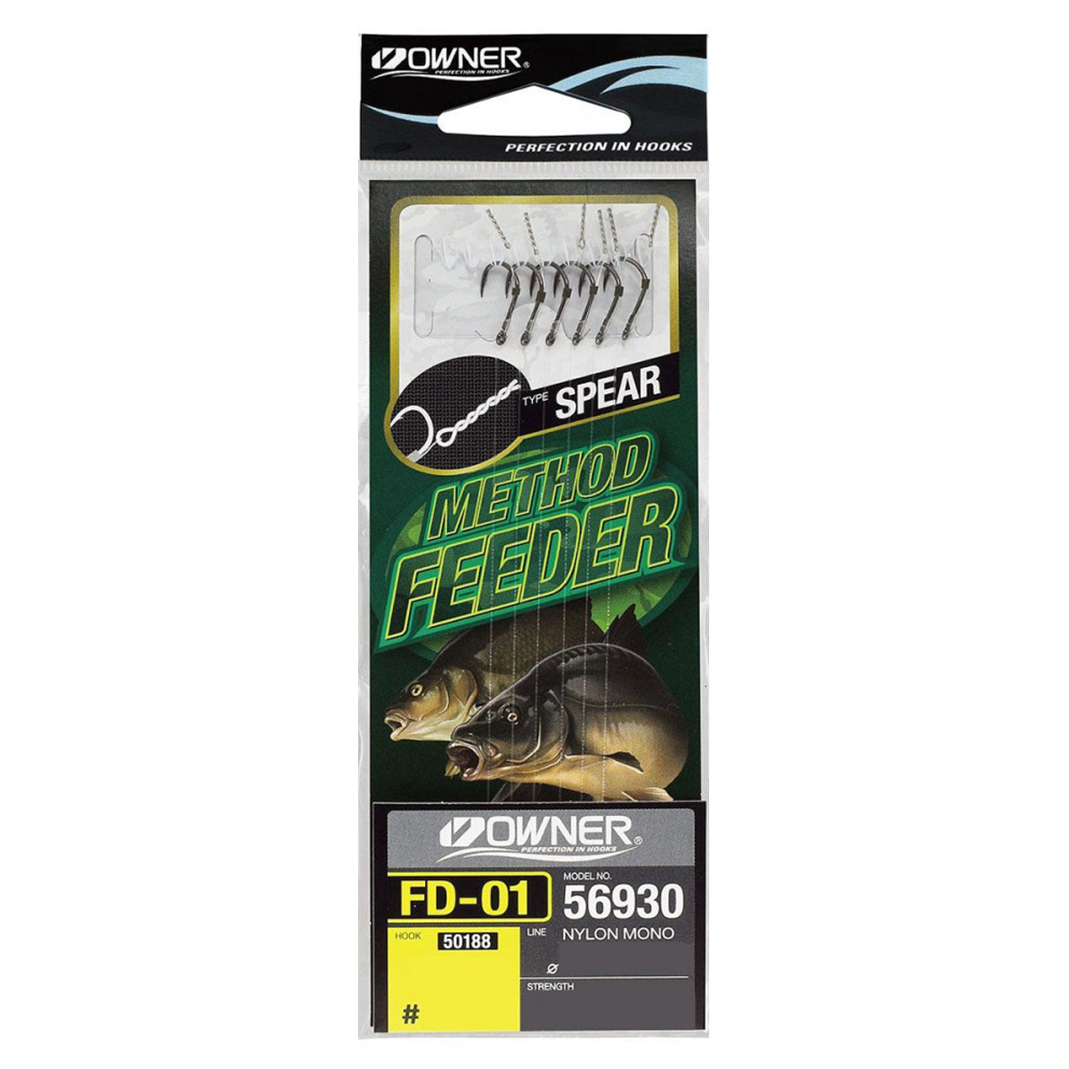 Owner FD-01 Method Feeder Spear Rigs 10 CM