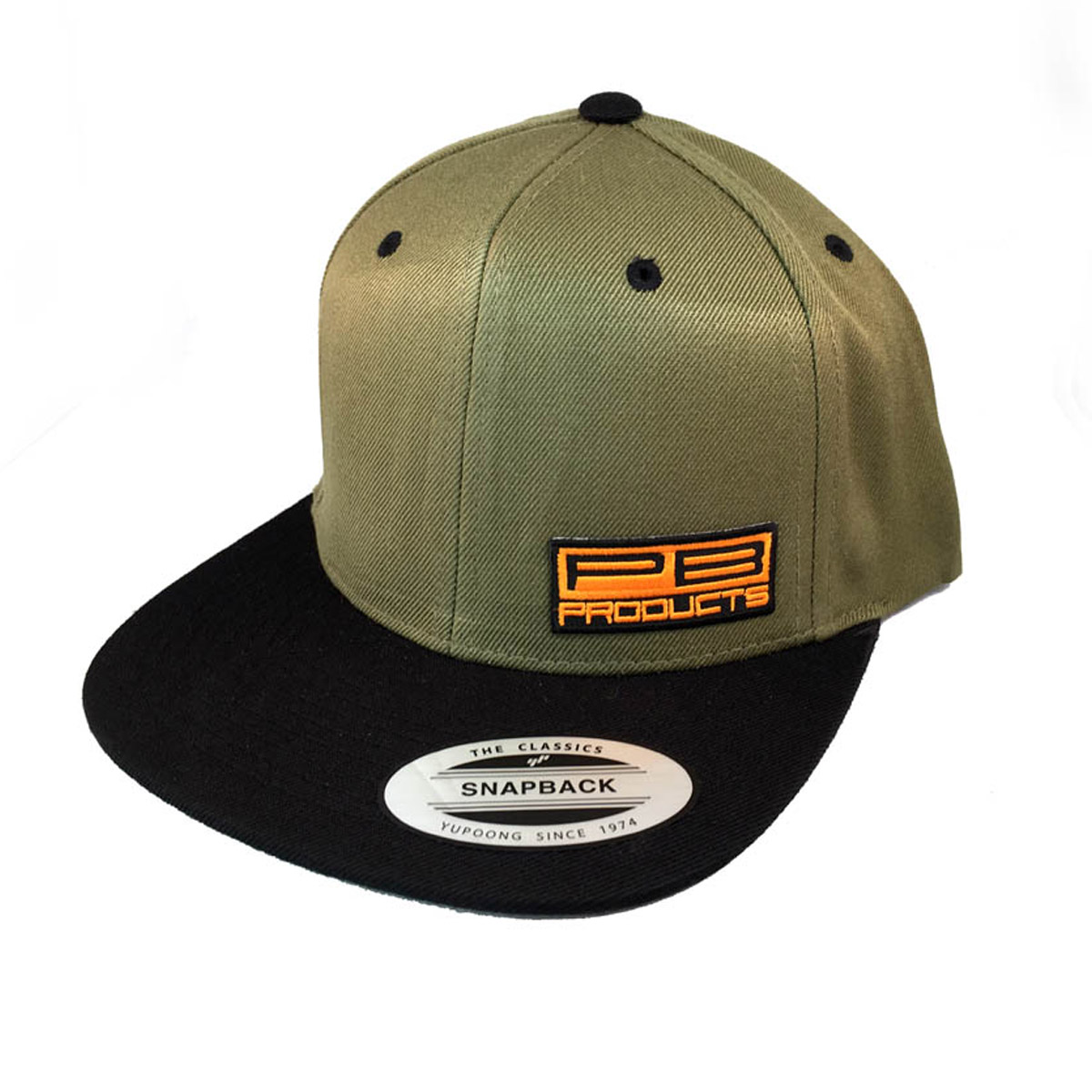 PB Products Snapback Cap Olive