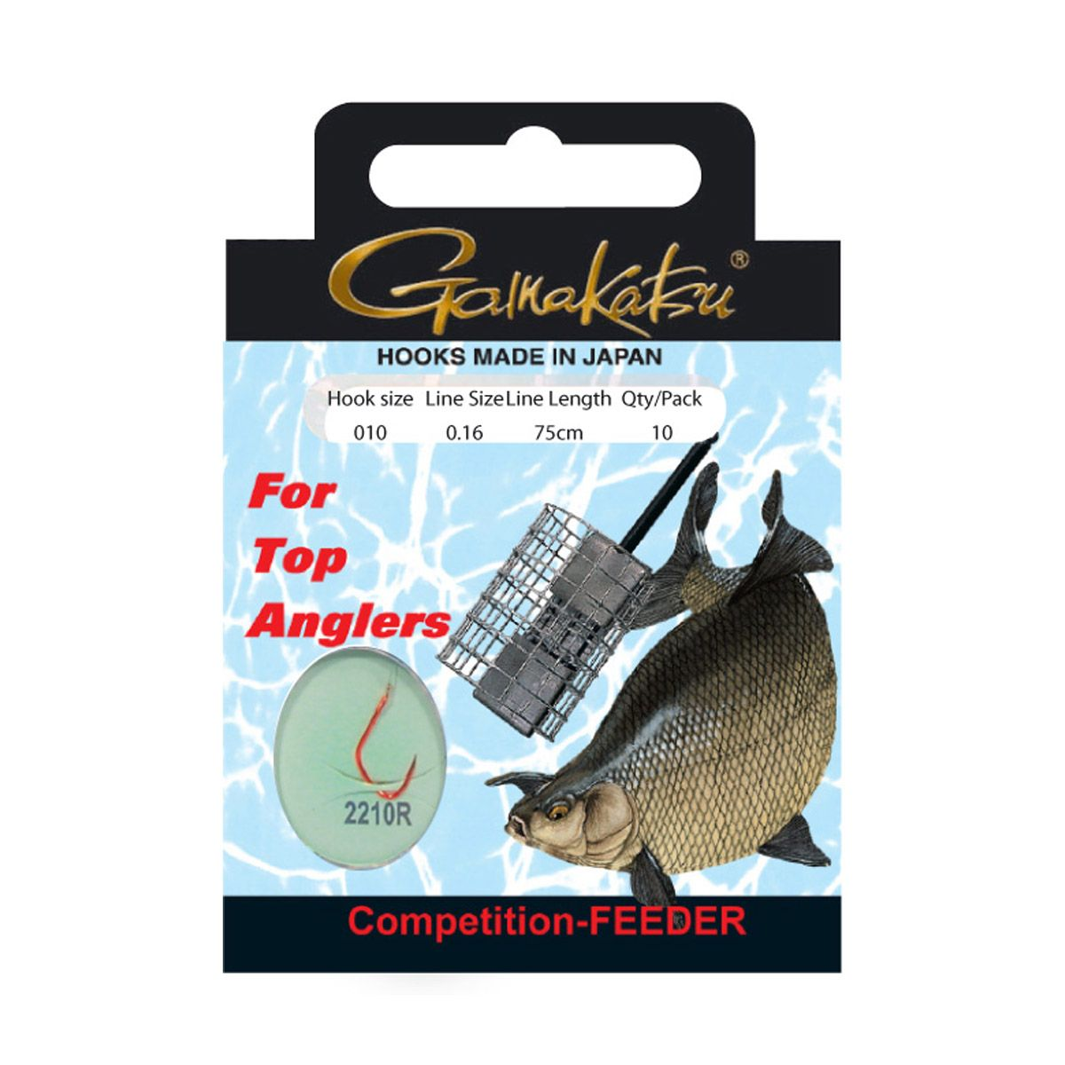 Gamakatsu Hakenboekje Competition Bream Feeder 2210