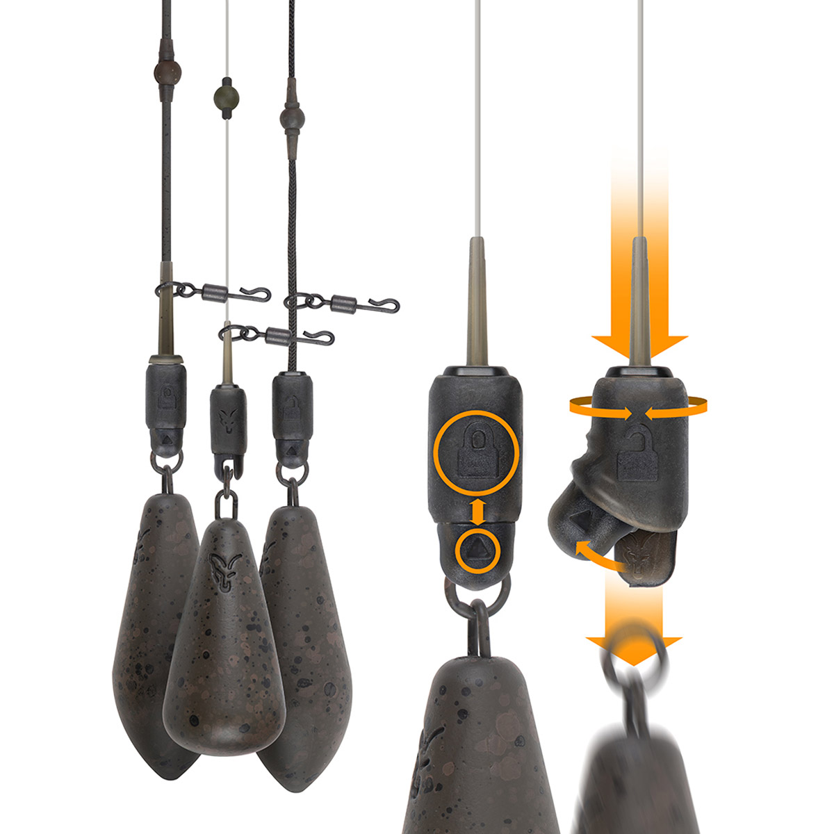 Fox Edges Naturals Heli-Clips