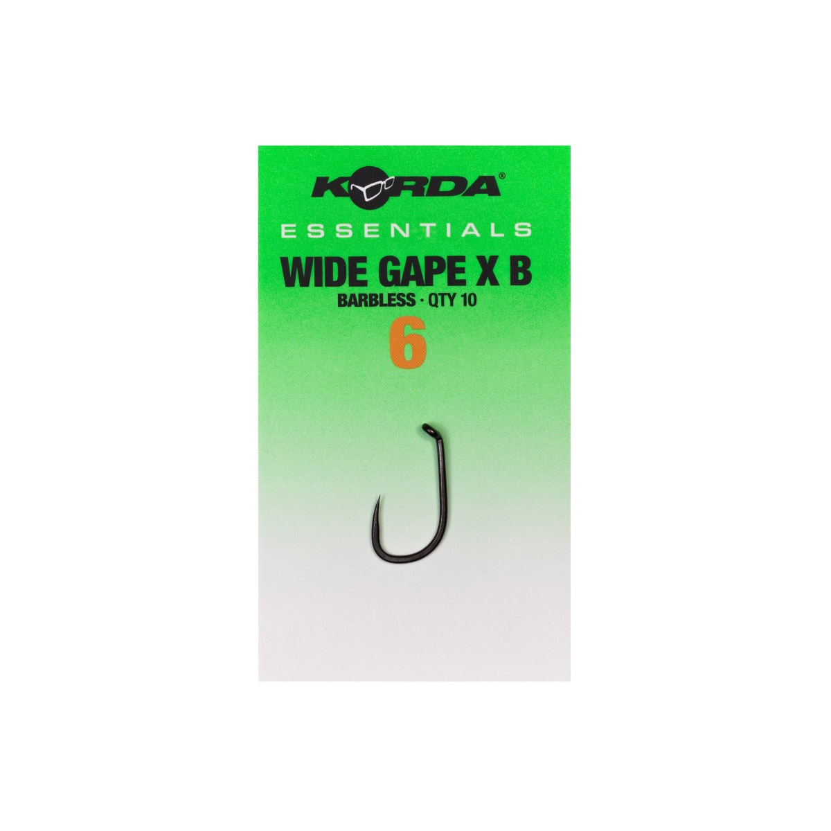 Korda Essentials  Wide Gape X Barbless
