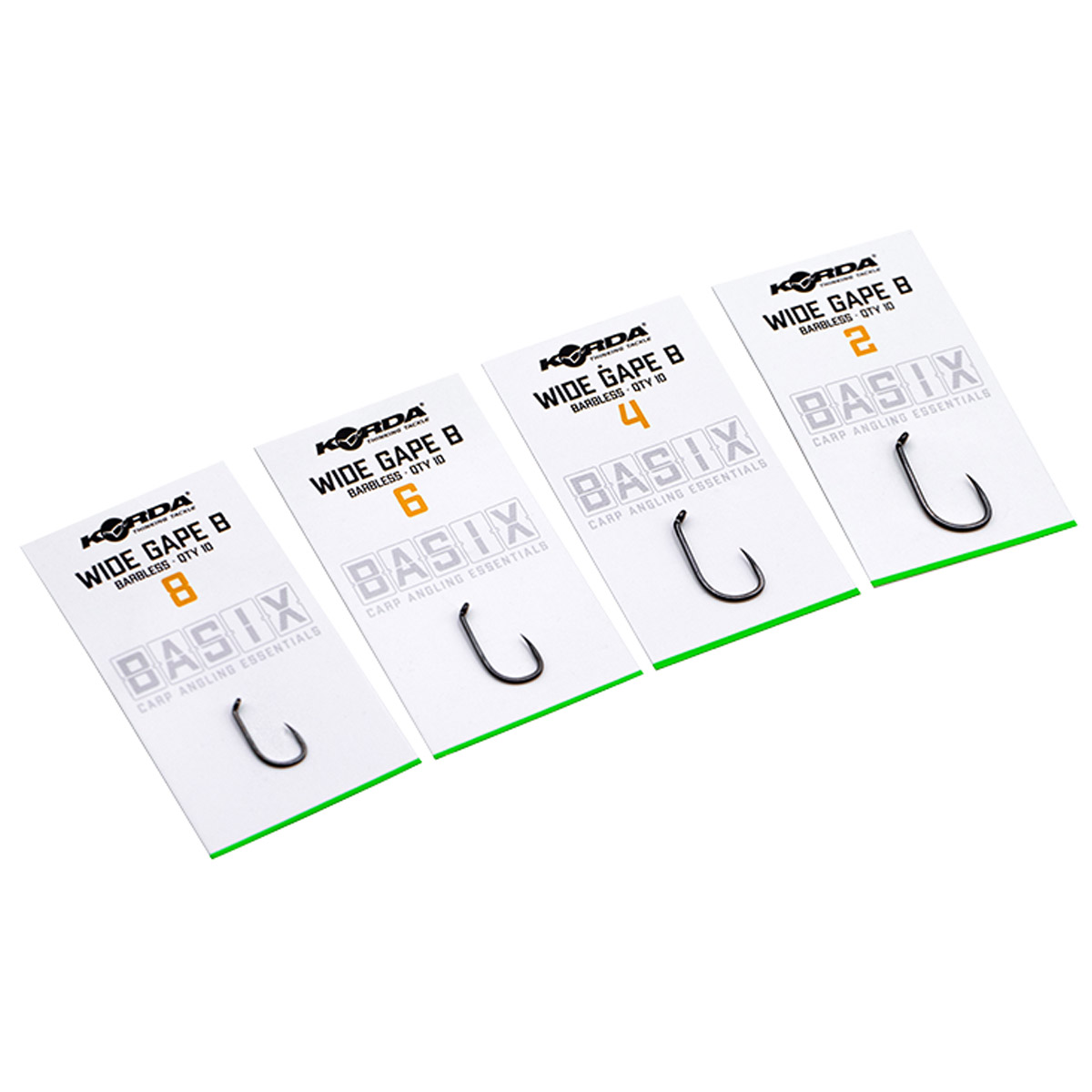 Korda Basix Wide Gape Barbless