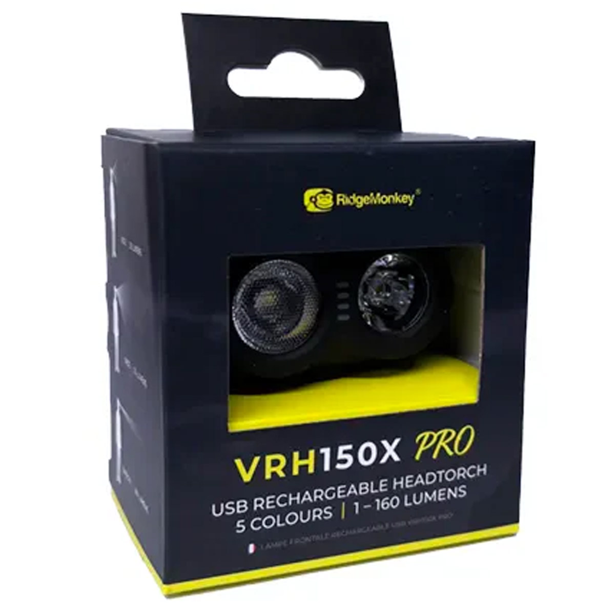 Ridgemonkey VRH150X Pro USB Rechargeable Headtorch