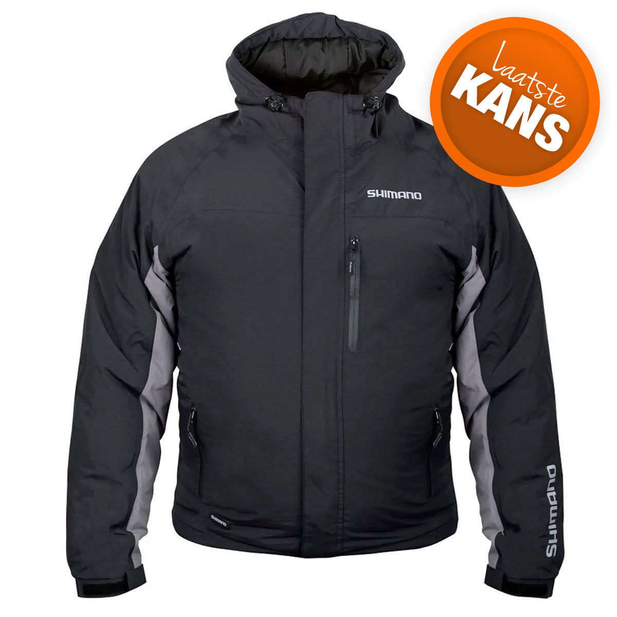 Shimano Rain Jacket Padded Black