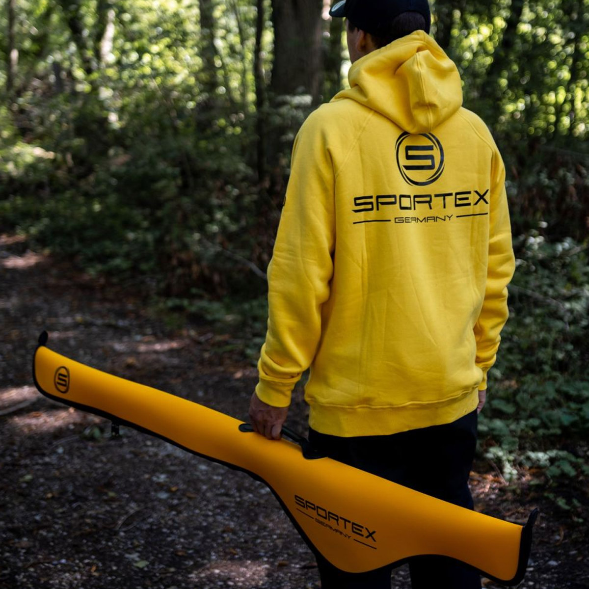 Sportex EVA Rod Case Yellow 128 CM