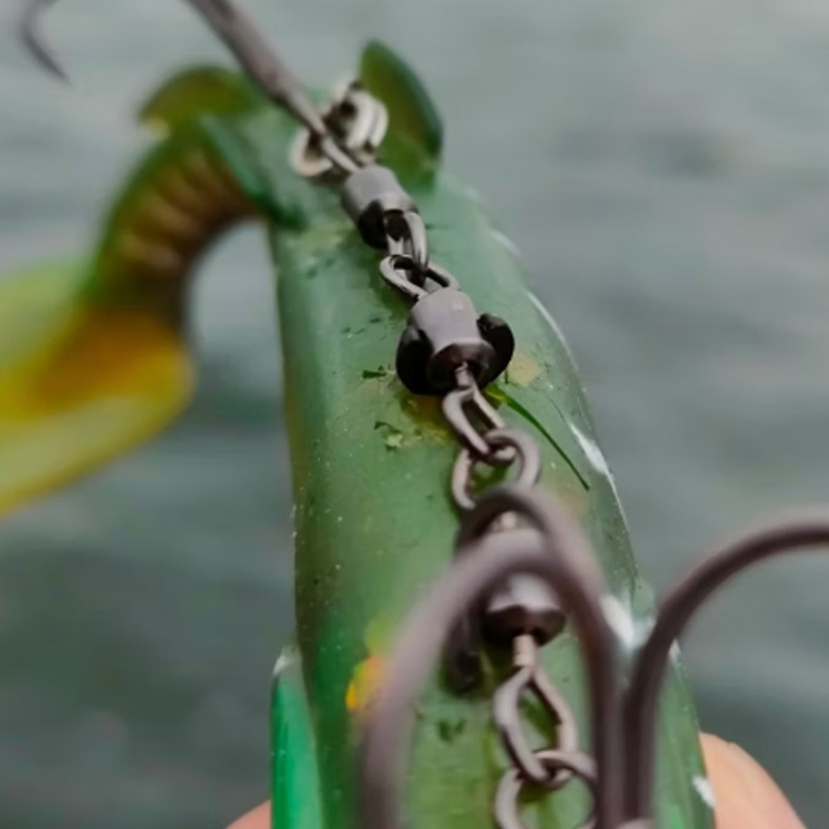 Pikecraft The Stinger Double 4 Swivel Rig XXL 3/0