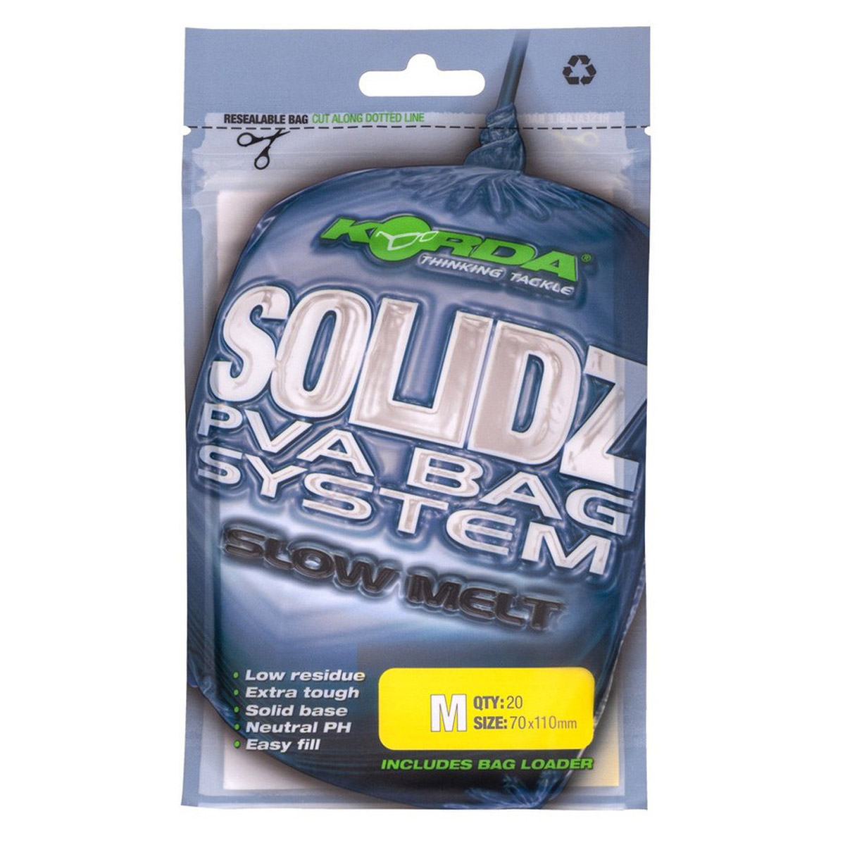 Korda Solidz Slow Melt PVA Bags