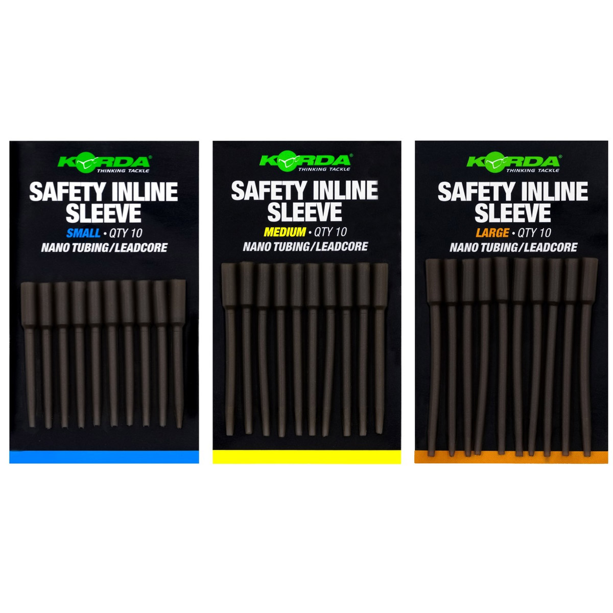 Korda Safety Inline Sleeves Nano Tubing/Leadcore