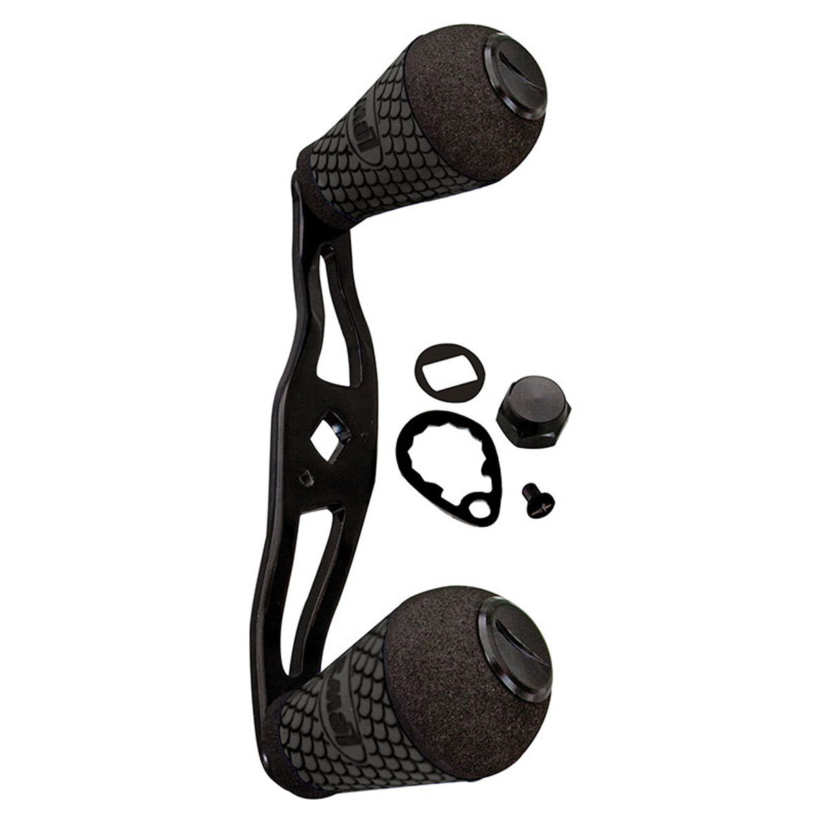 Lew's Aluminium Black Winn Grip Handle