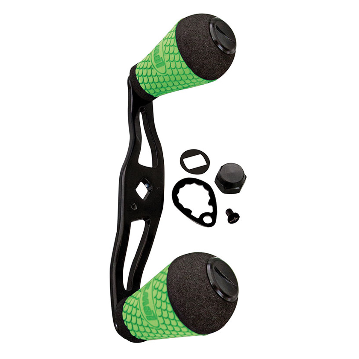 Lew's Aluminium Chartreuse Winn Grip Handle