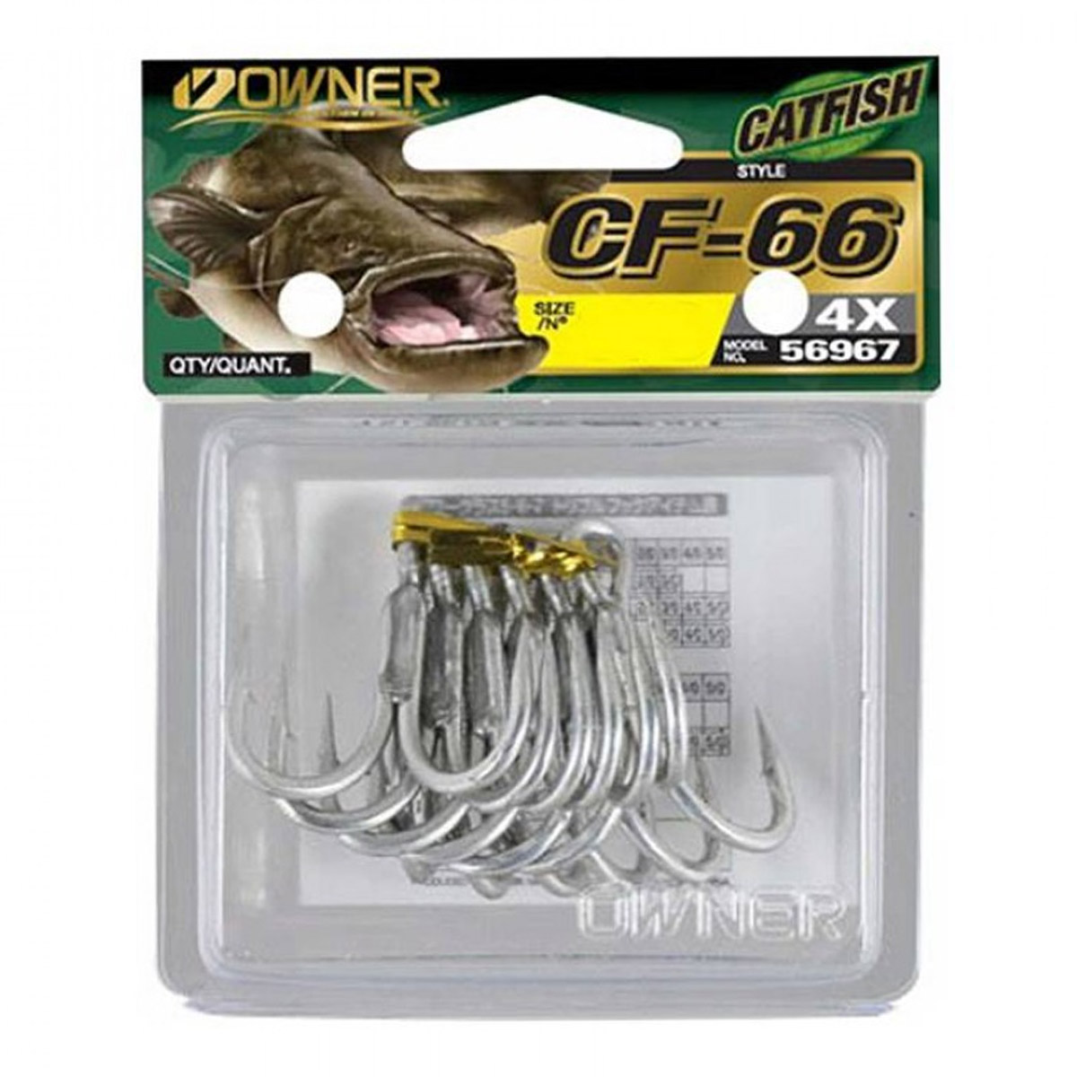 Owner CF-66 Catfish Treble Hook