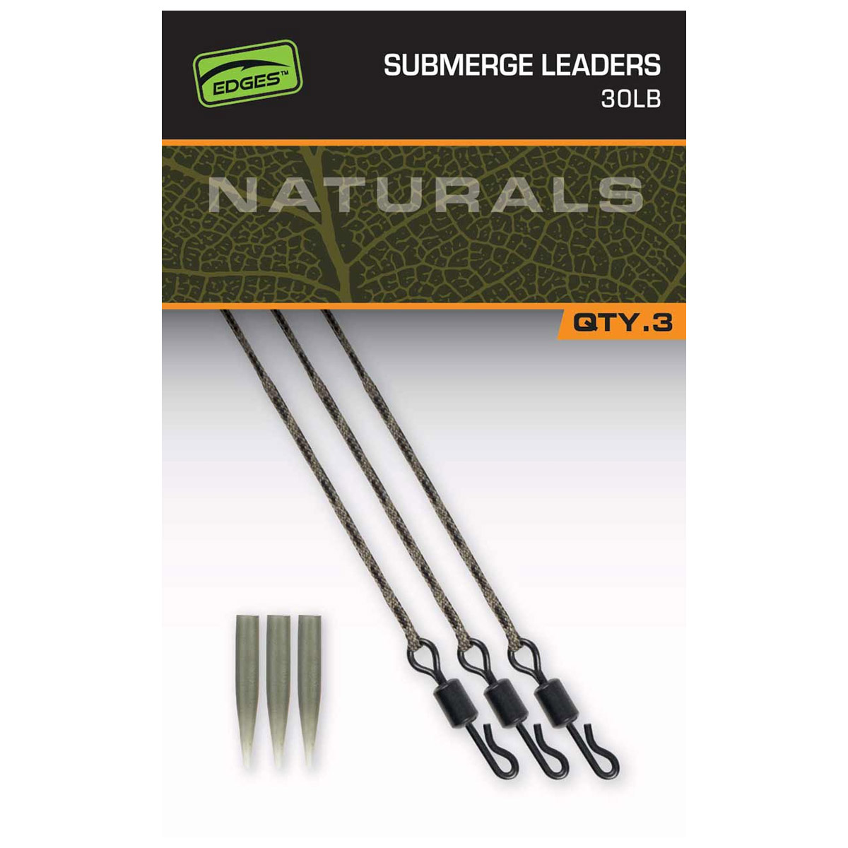 Fox Edges Naturals tetes de ligne-arrachées