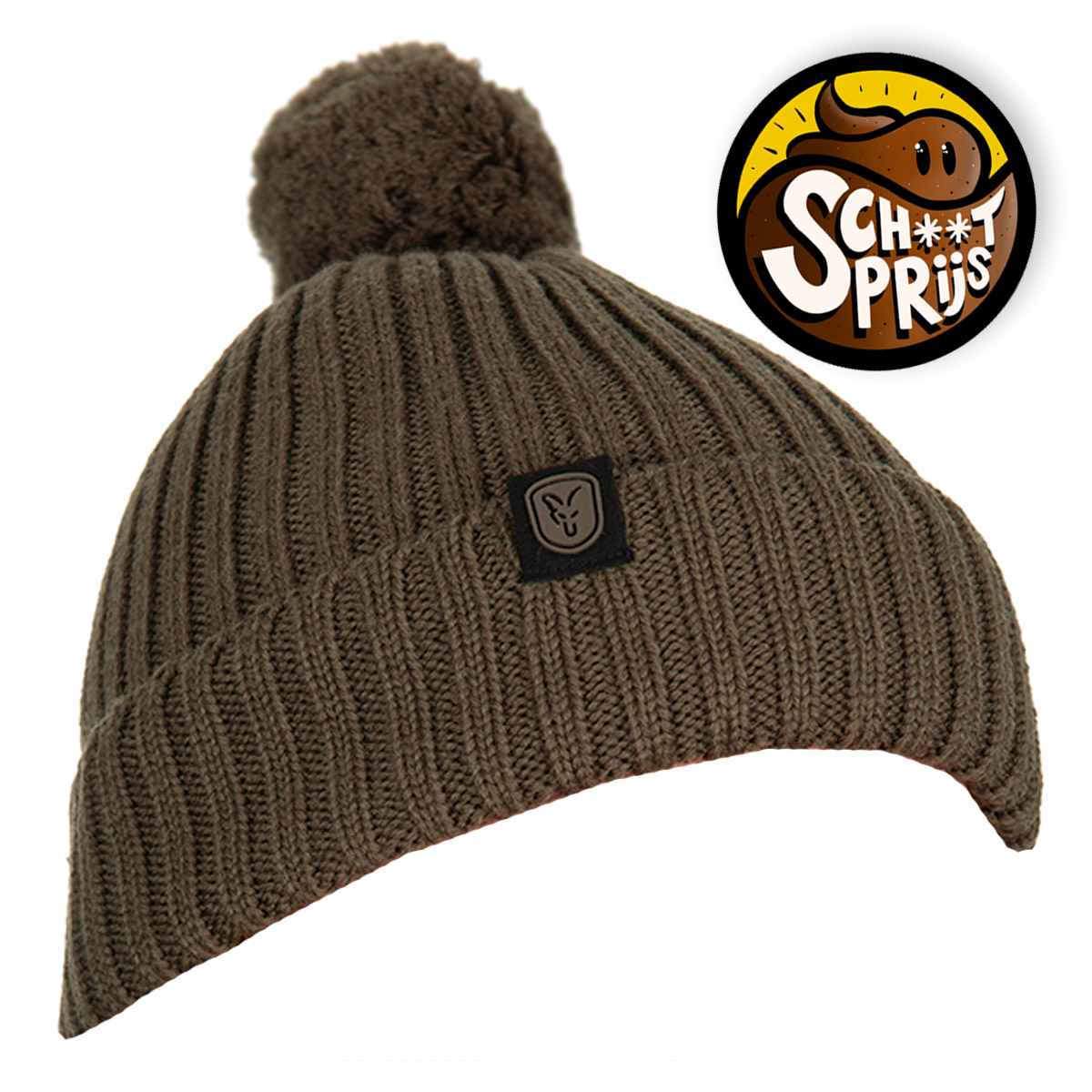 Fox Merino Bobble Hat