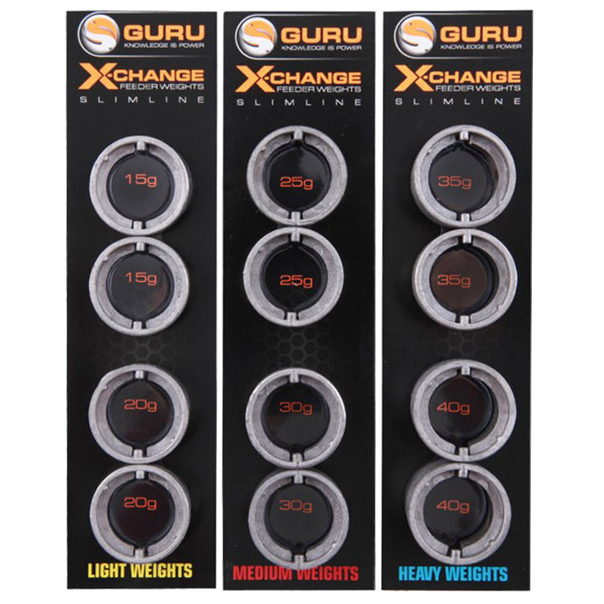 Guru Slimline X-Change Feeder Spare Weigts