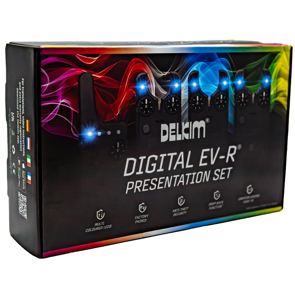 Delkim EV-R Presentation Set - Multi Colour 3 Rod Set