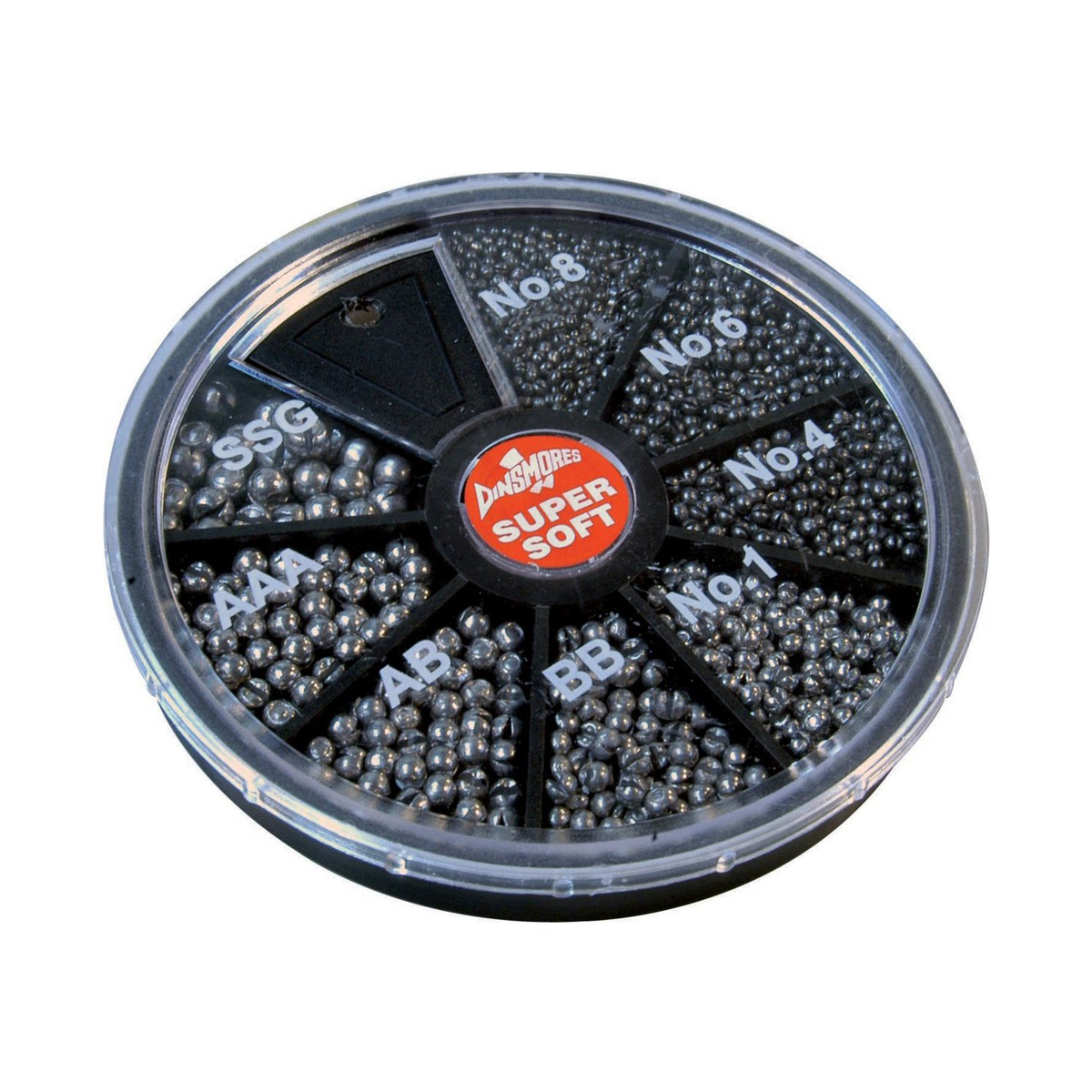 Dinsmores Super Soft Lood Distributeurs 8 vaks rond