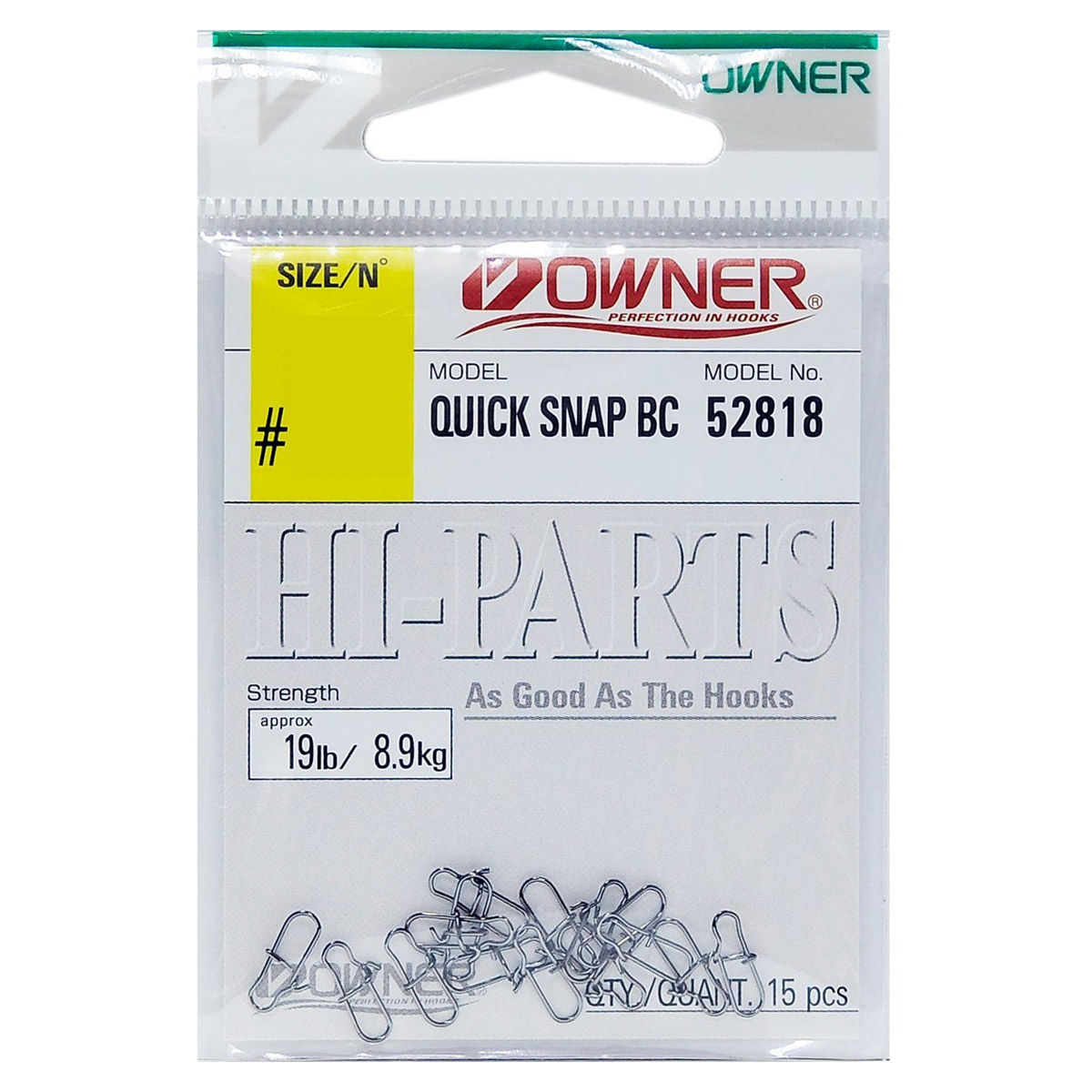 Owner 52818 Quick Snap BC