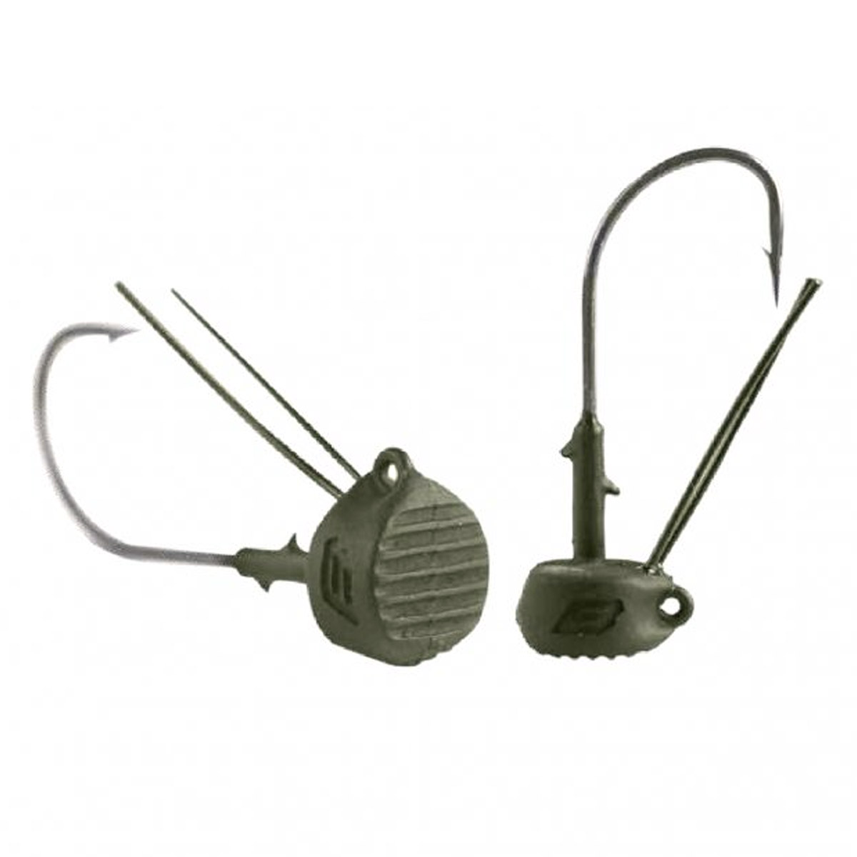 BKK Silent Chaser Draggin' Ned Weedless Green Size 1