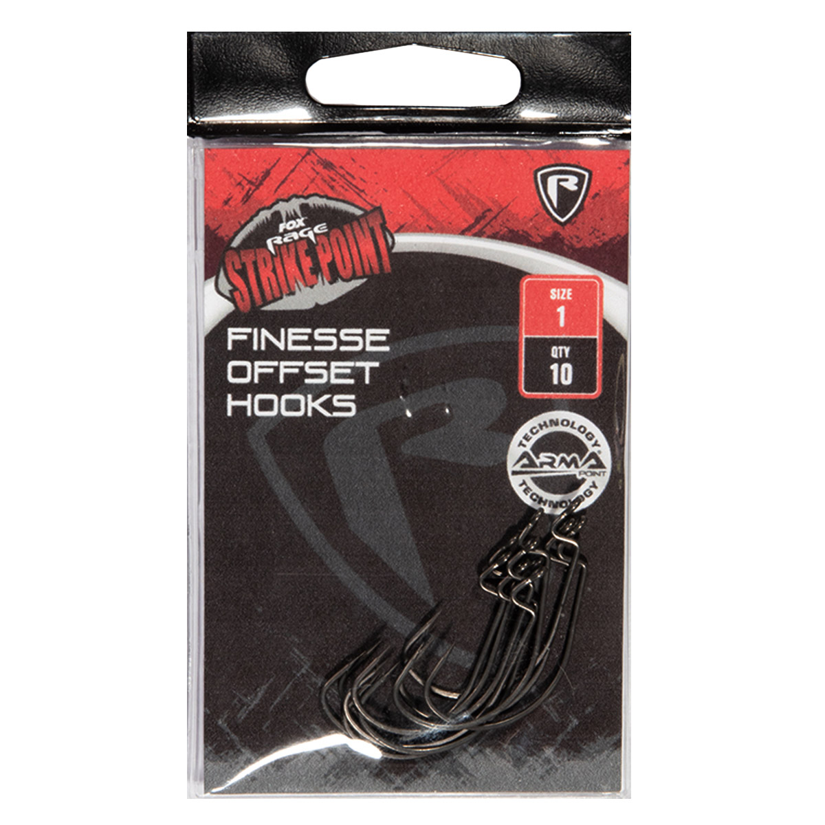 Fox Rage Strike Point Finesse Offset Hooks
