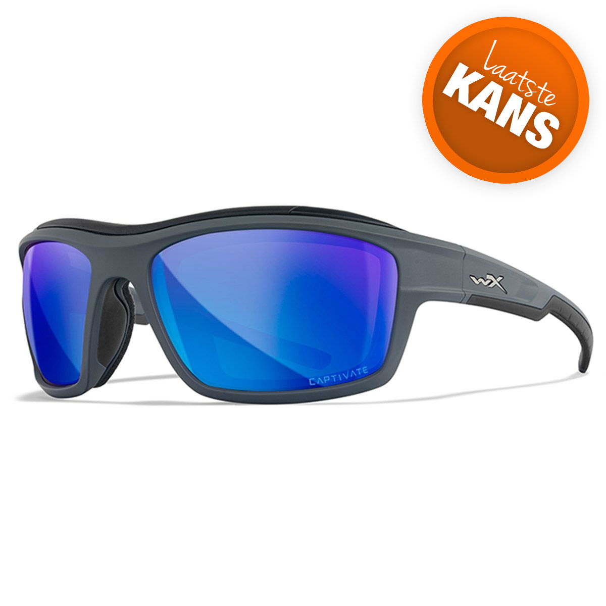 Wiley X Ozone Captivate Blue Mirror
