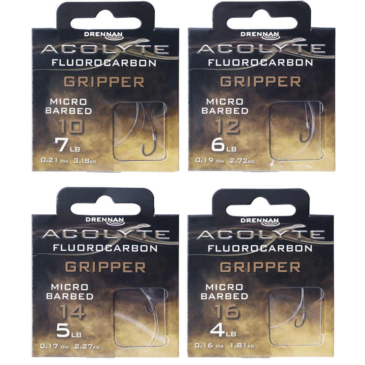 Drennan Acolyte Gripper - Hooks To Fluorocarbon
