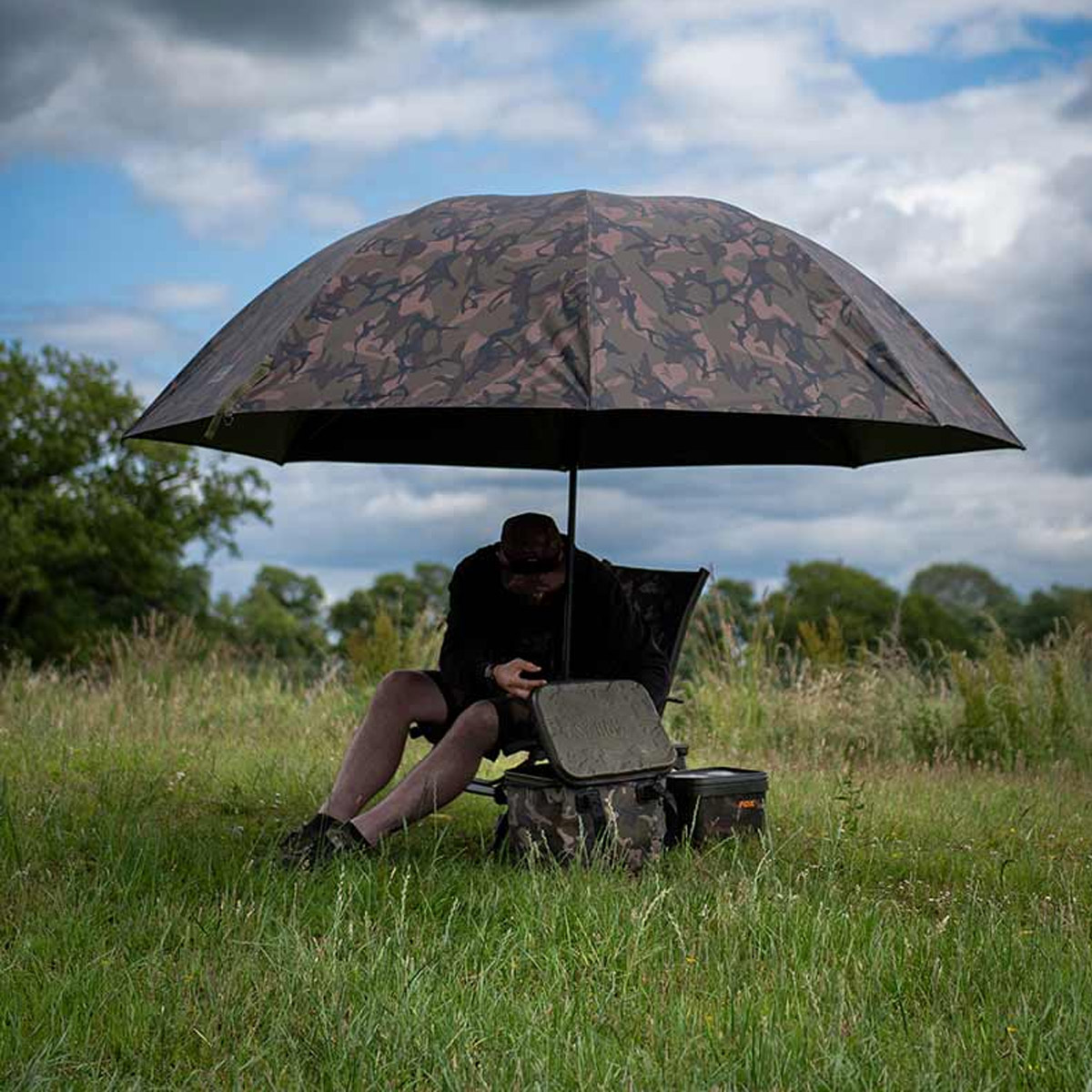 Fox 60" Camo Brolly 