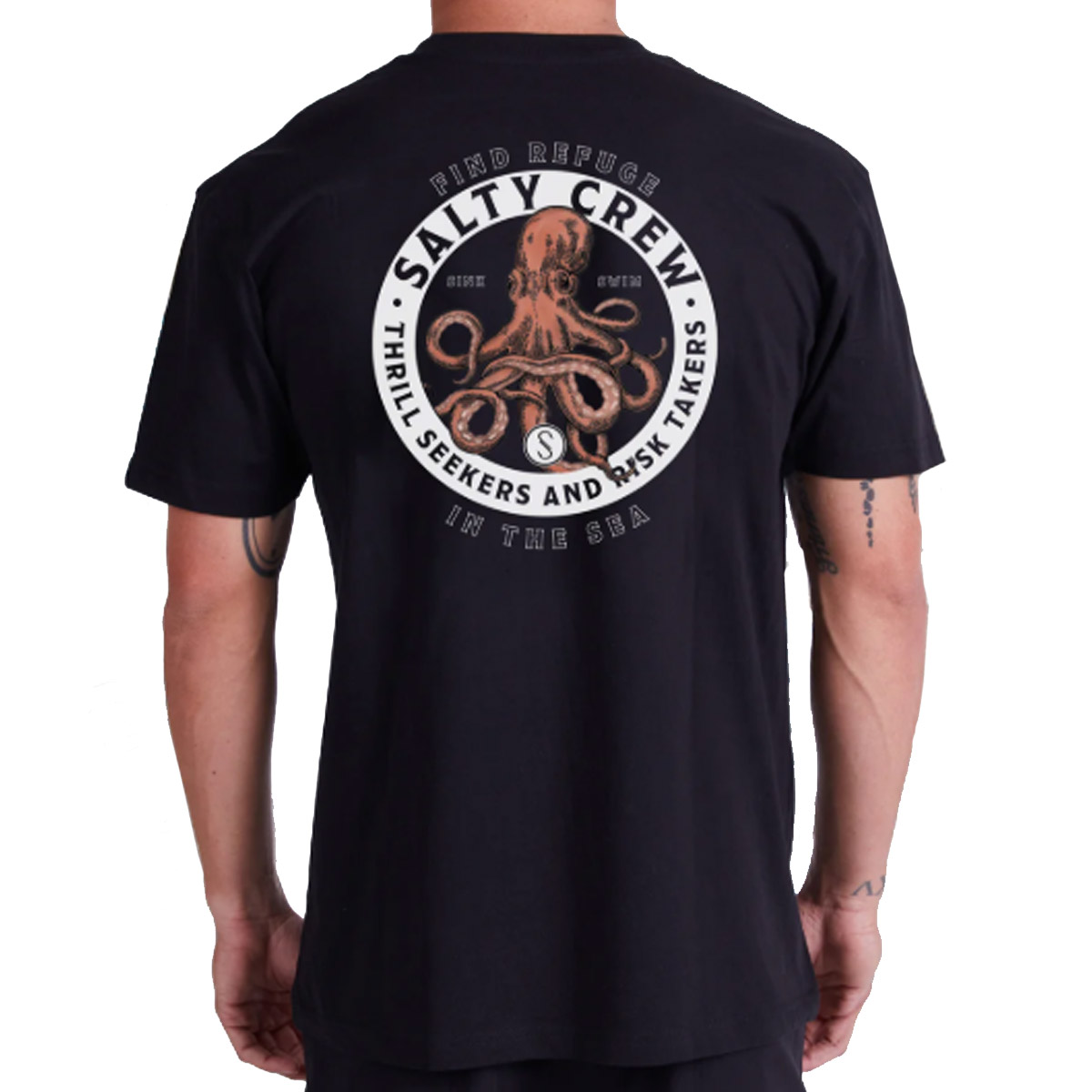 Salty Crew Deep Reach S/S Tee - Black