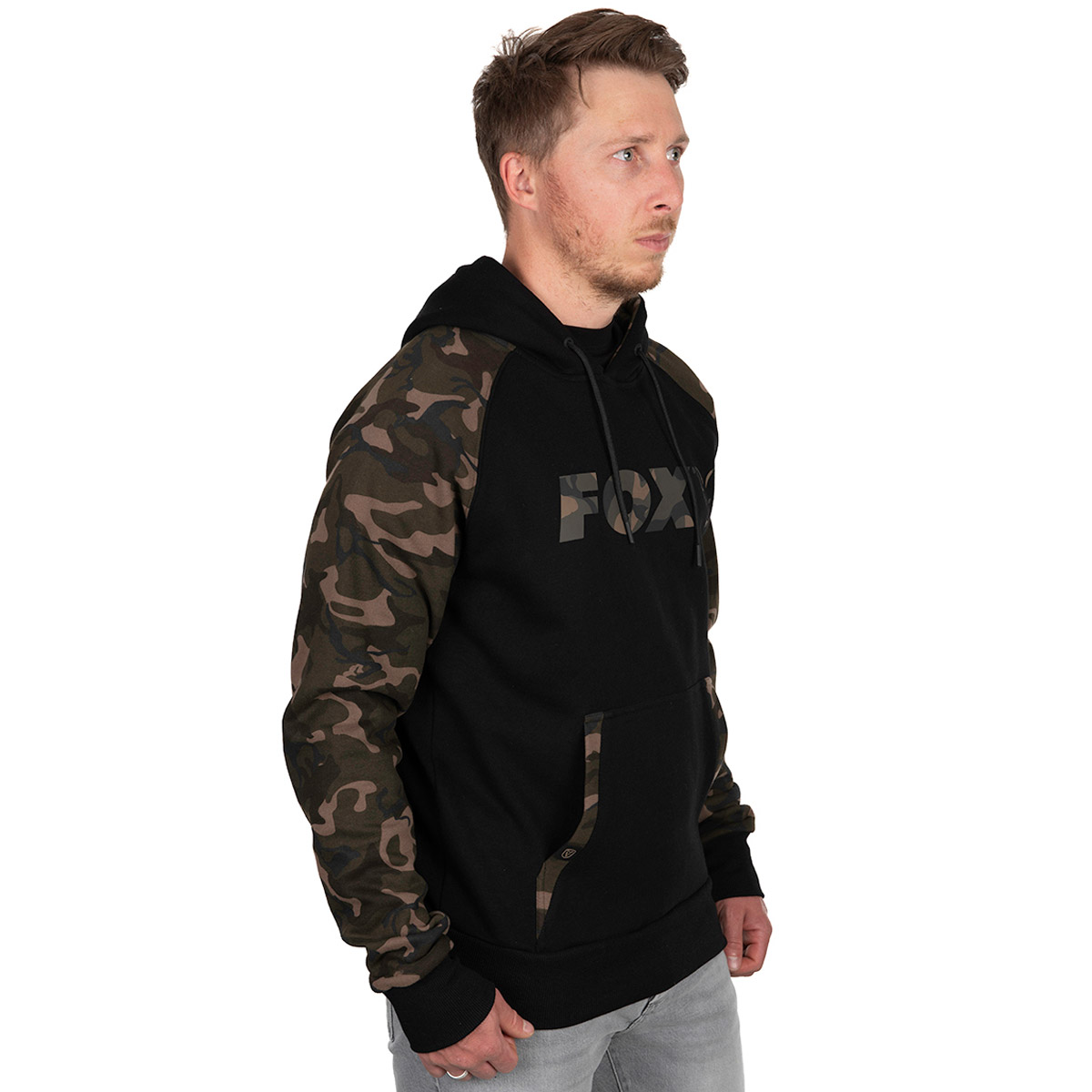 Fox Black Camo Raglan Hoody