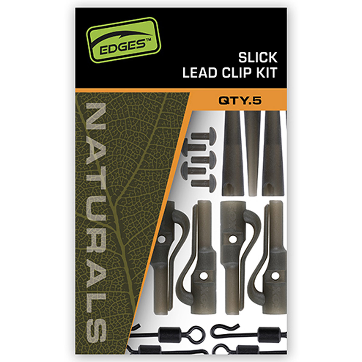 Fox Edges™ Naturals Slick Lead Clip Kit