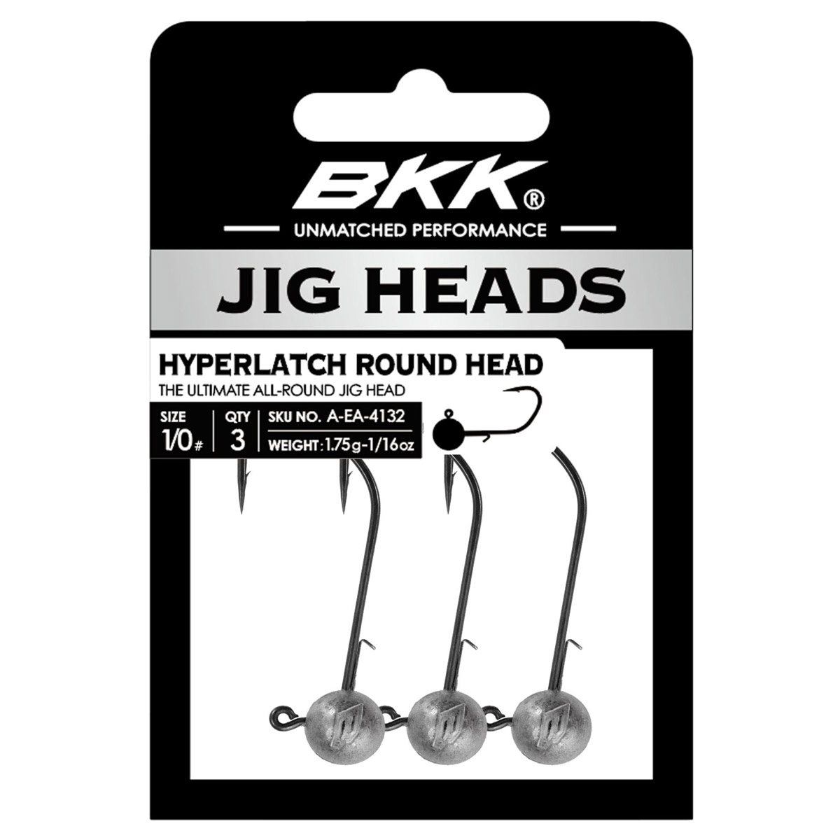 BKK Hyperlatch - Tête ronde, taille 5/0