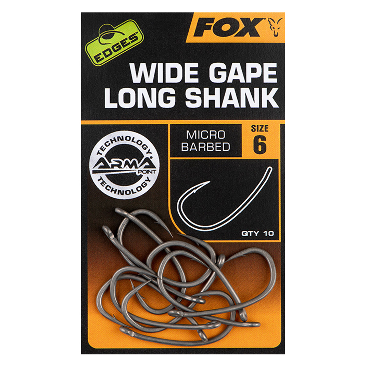 Fox Edges à large ouverture et tige longue
