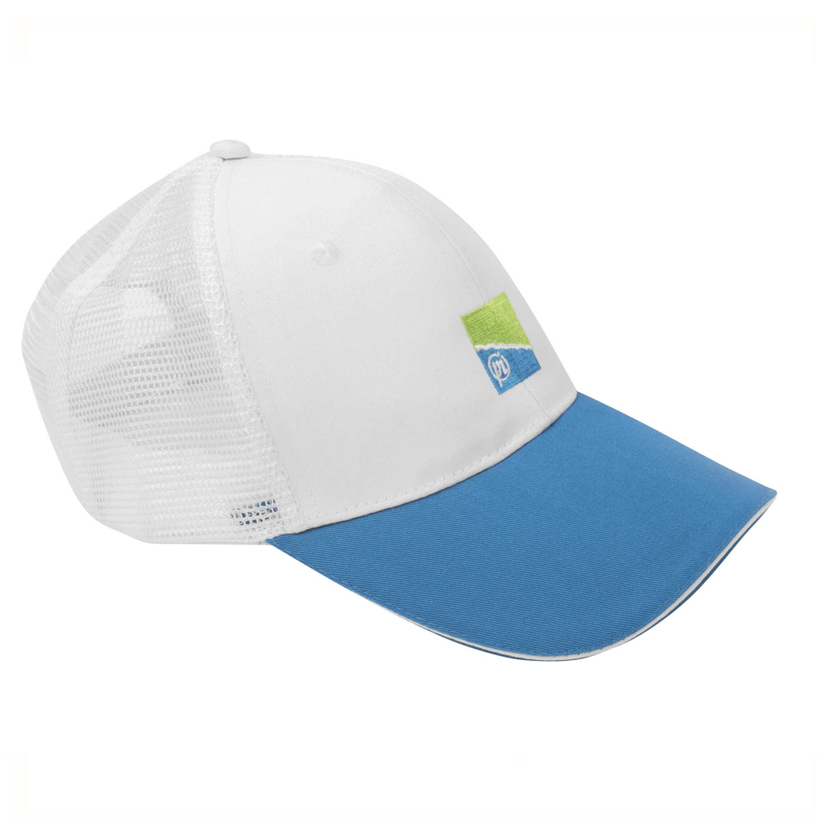 Casquette en maille blanche Preston Innovations