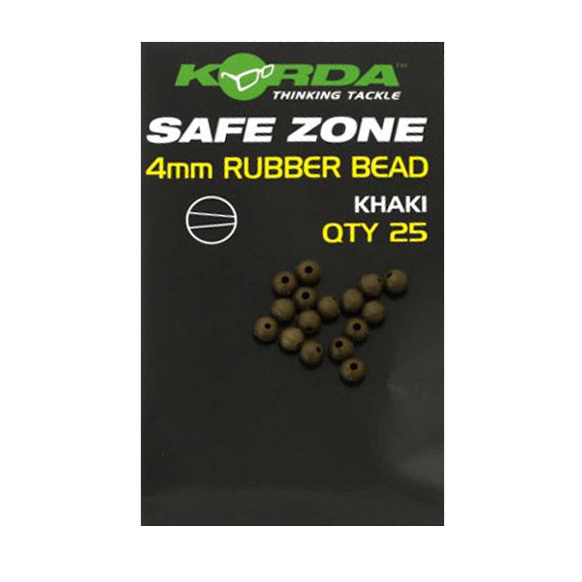 Perle en caoutchouc Korda Safe Zone 4 mm