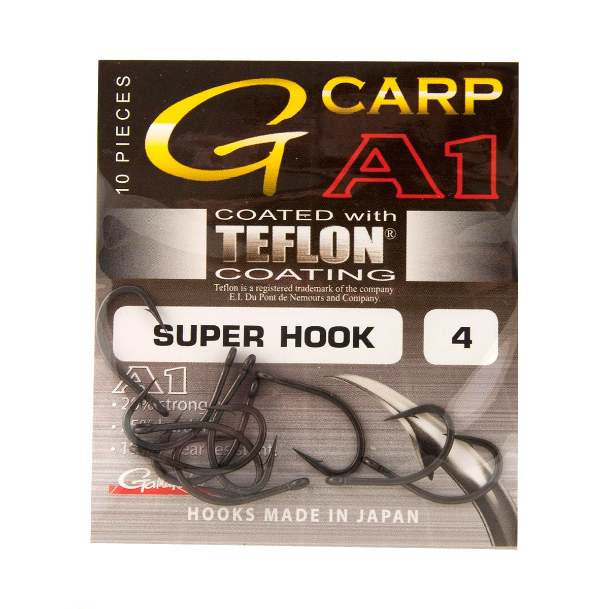 Gamakatsu G carp A1 PTFE Super Hook