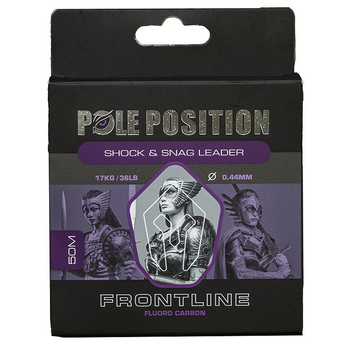 Pole Position Frontline Fluoro Carbon Shock & Snag Leader 50 Meter