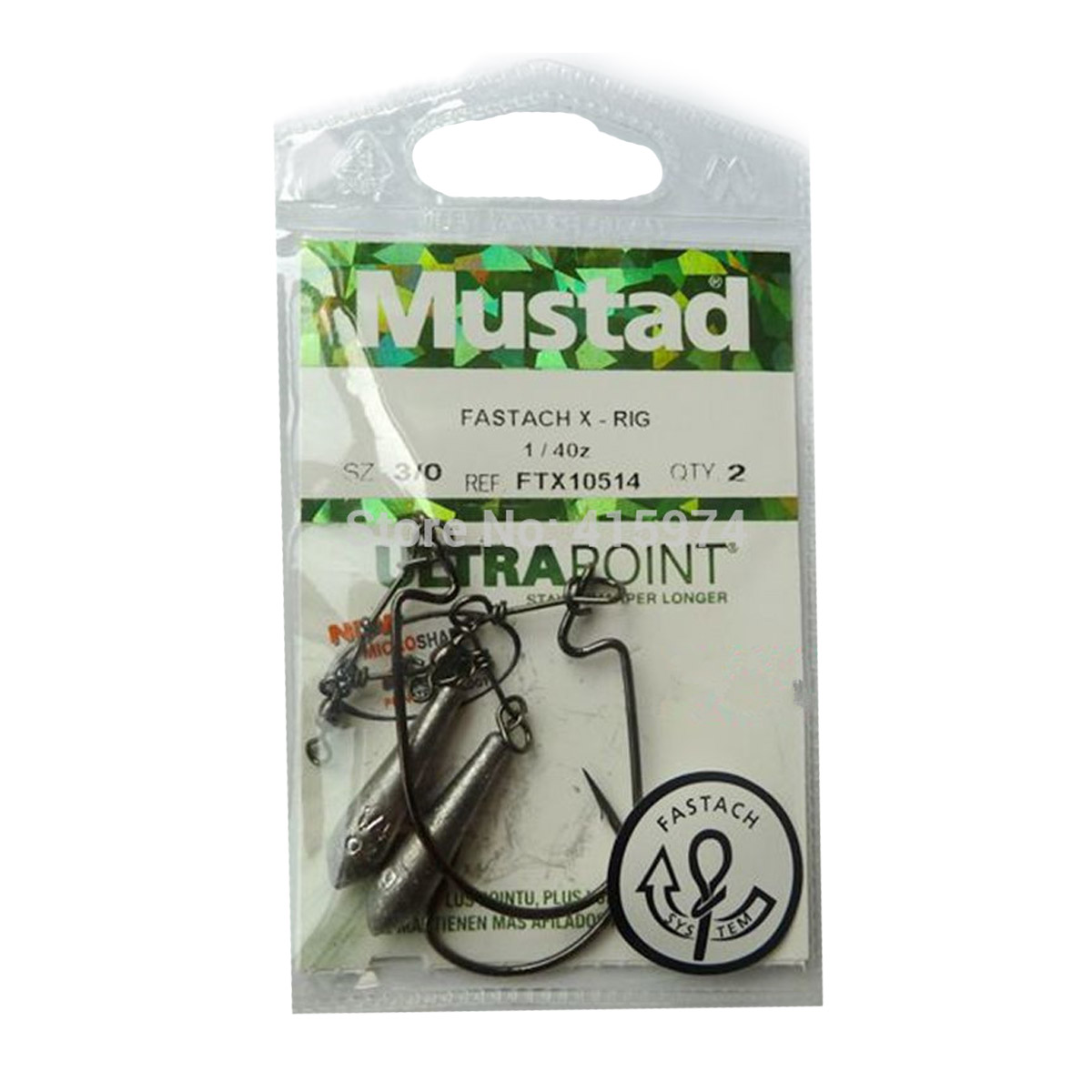 Montage Mustad Fastach X